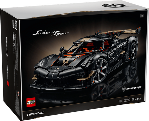 Lego 42232 Technic Ultimate Koenigdegg Sadair's Spear Hyper Car