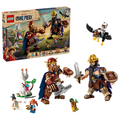 Lego 75644 One Piece Dorry Vs. Brogy - Giants Of Little Garden