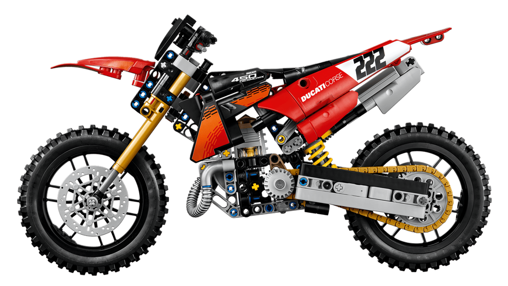 Lego 42238 Technic Ducati 450 Mx Motor Bike