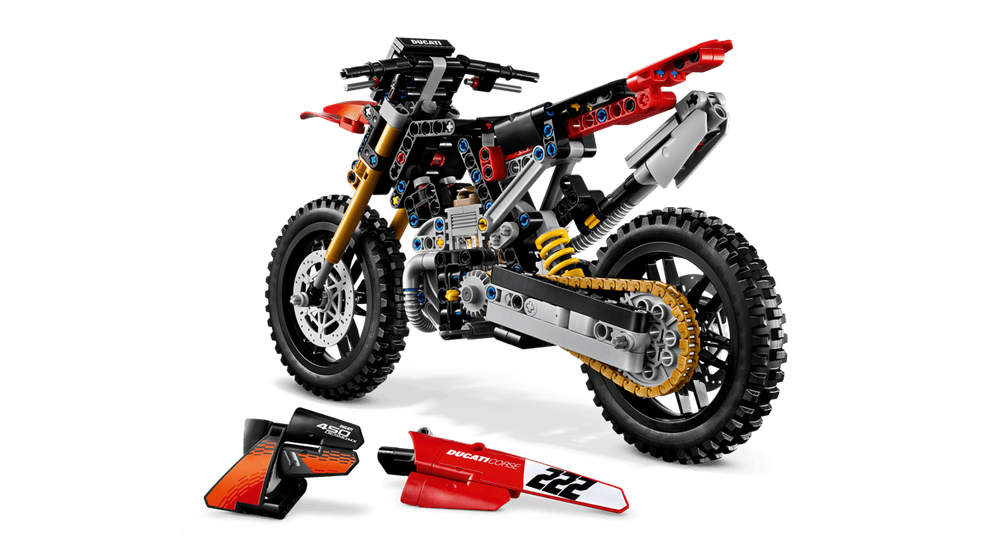 Lego 42238 Technic Ducati 450 Mx Motor Bike