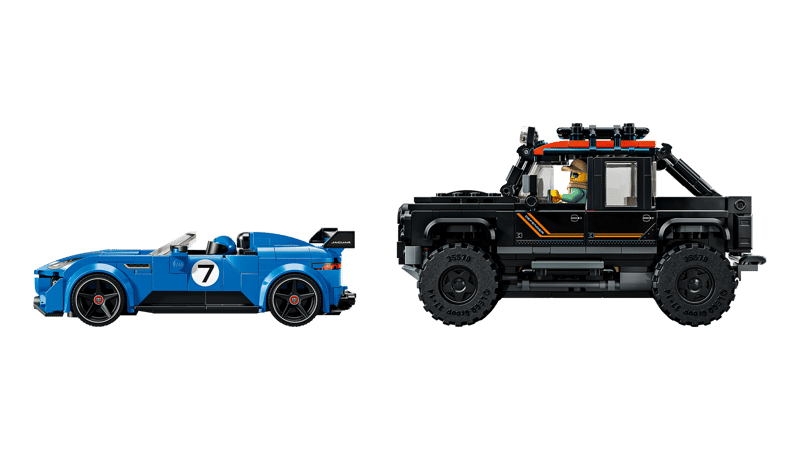 Lego 77264 Speed Champions Jaguar Project & Land Rover Defender
