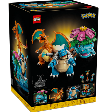 Lego 72168 Poke'mon Venusaur-charizard-blastoise