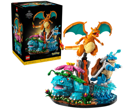 Lego 72168 Poke'mon Venusaur-charizard-blastoise