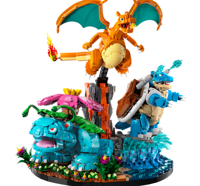Lego 72168 Poke'mon Venusaur-charizard-blastoise
