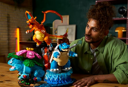 Lego 72168 Poke'mon Venusaur-charizard-blastoise