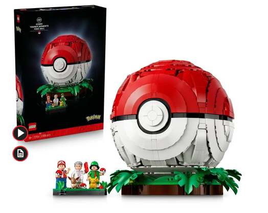 Lego 72154 Poke'mon Iconic Trainer Moments Poke' Ball