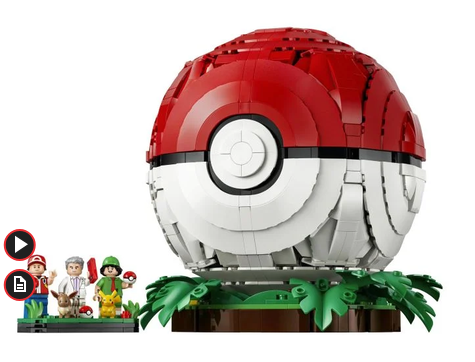 Lego 72154 Poke'mon Iconic Trainer Moments Poke' Ball
