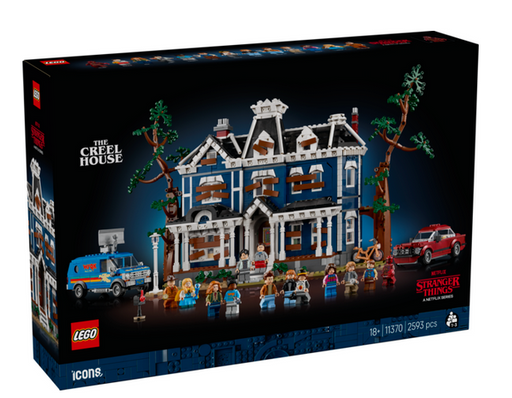 Lego 11370 Icons The Creel House From Stranger Things Ages:18+