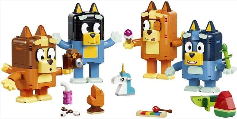 Lego 11217 Bluey Brick Built Bluey Family Ages:4+