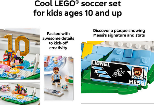 Lego 43011 Edition Football Lionel Messie Soccer Highlights