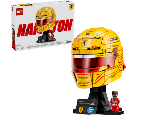 Lego 43022 Scuderia Ferrari Hp Lewis Hamilton Racing Helmet