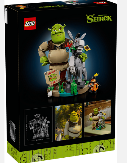 Lego 7423 Shrek, Donkey & Puss In Boots