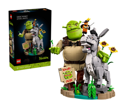 Lego 7423 Shrek, Donkey & Puss In Boots