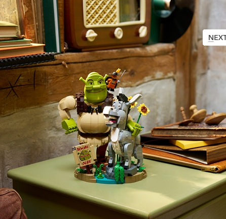 Lego 7423 Shrek, Donkey & Puss In Boots