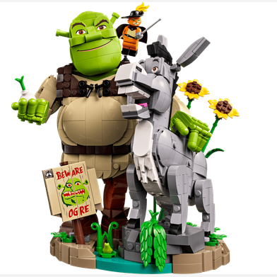 Lego 7423 Shrek, Donkey & Puss In Boots