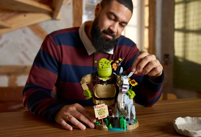 Lego 7423 Shrek, Donkey & Puss In Boots
