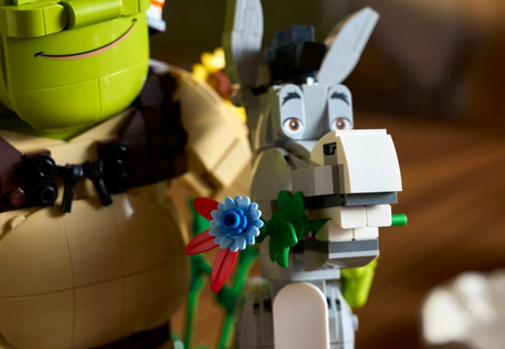 Lego 7423 Shrek, Donkey & Puss In Boots