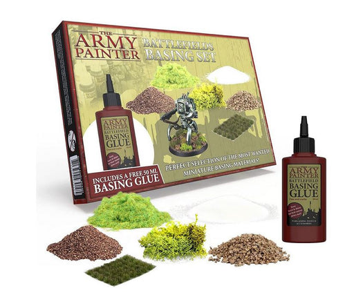 The Army Painter Battlefields Basing Set Materials With 50ml Glue Included
