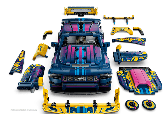 Lego 42236 Technic Ford Gt Mustang Custom