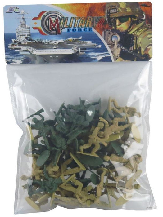 Military Plastic Soldiers In Poly Bag