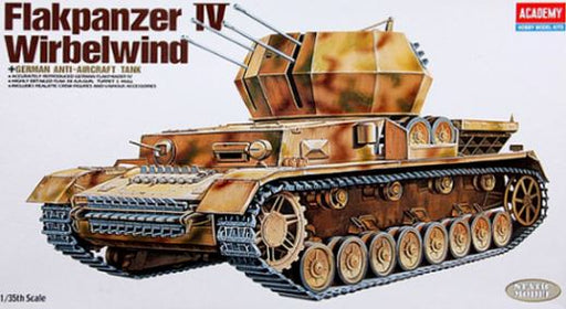 Academy 1/35 Sc German Wirbel Wind Tank Plastic Model Kit