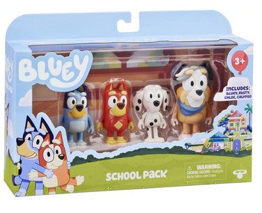 Bluey And Family Figure 4 Pack