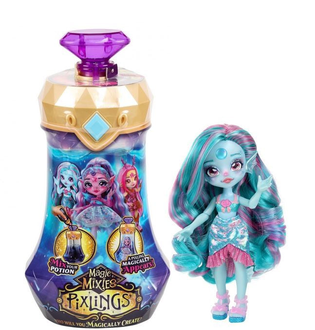 Magic Mixies Pixlings Aqua Mermaid Doll