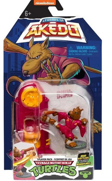 Akedo Tmnt Master Splinter Mini Battling Figure