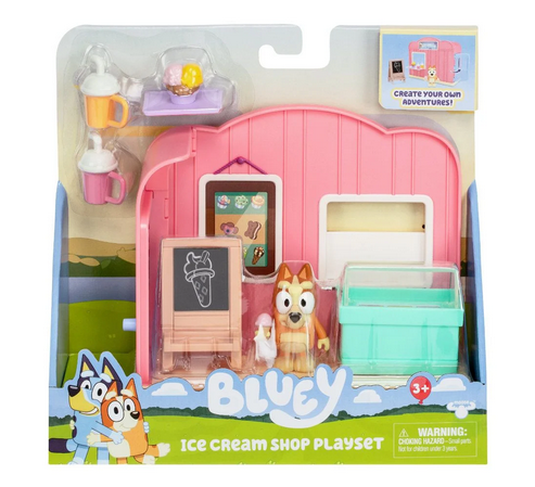 Bluey Ice Cream Shop Mini Playset