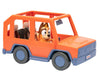 Bluey Heeler Family Road Trip 4wd Vehicle With Chilli Figure