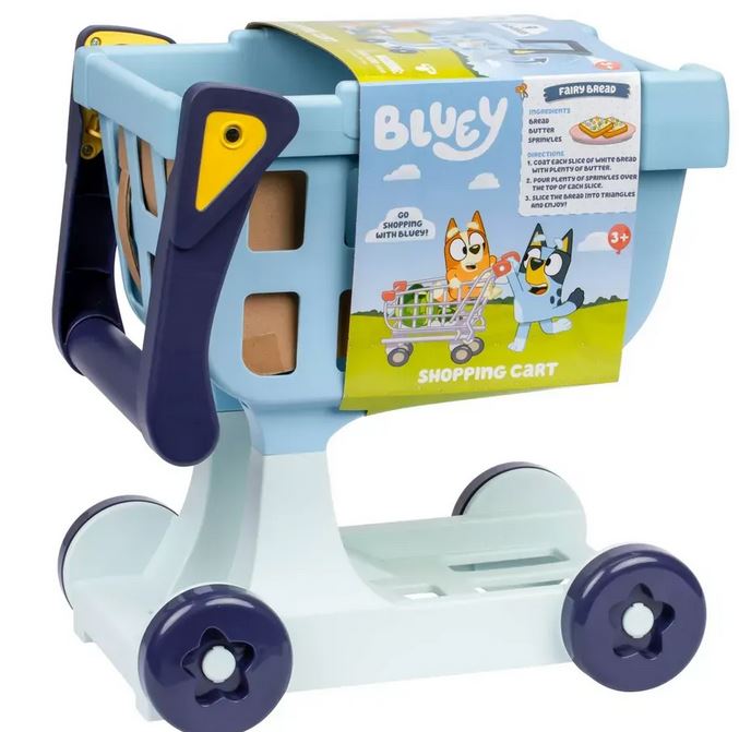 Bluey Shopping Cart Playset