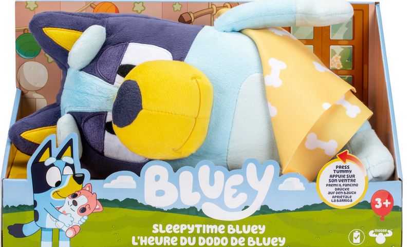 Bluey Sleepytime Talking Bluey Plush