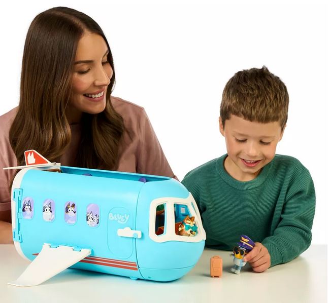 Bluey 3 In 1 Airplane Playset