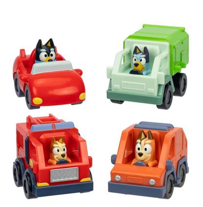 Bluey Series 12 Mini Racers Assorted 