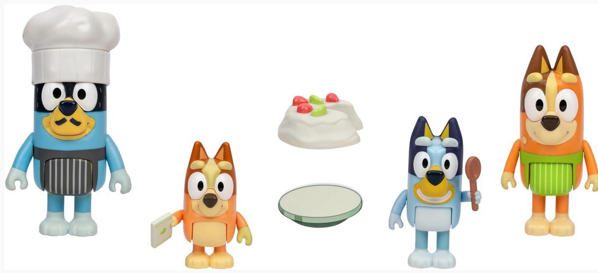 Bluey Pavlova Lets Play Chef Figure Pack