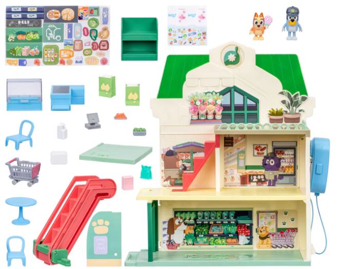 Bluey Supermarket Playset