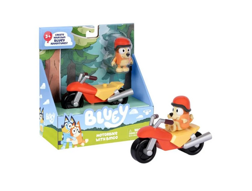 Bluey S15 Basic Vehicle - Motorbike With Bingo