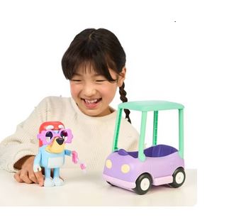 Bluey Grannies Car With Janet