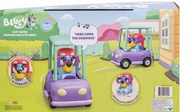 Bluey Grannies Car With Janet