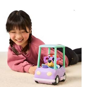 Bluey Grannies Car With Janet