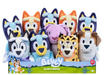 Bluey S14 Plush Single Pack 10pc Cdu Family Asstd