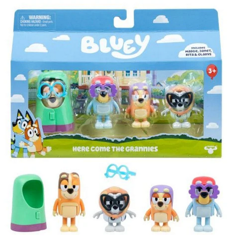 Bluey S14 Figure 4pk Asstd