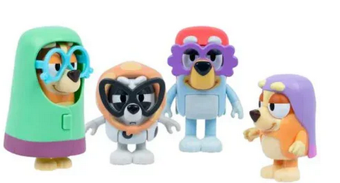 Bluey S14 Figure 4pk Asstd