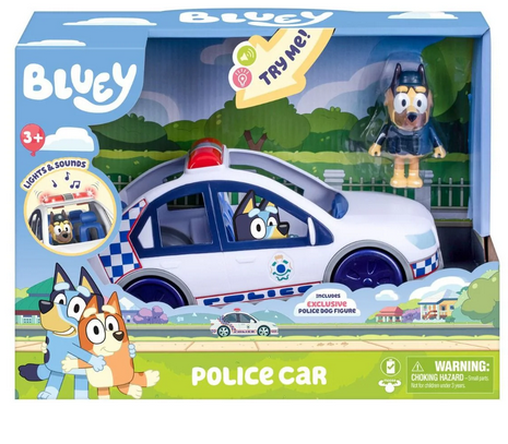 Bluey Police Car