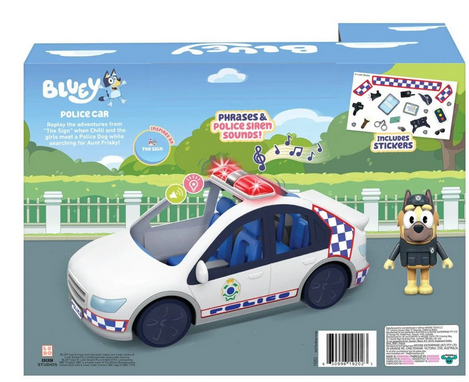 Bluey Police Car