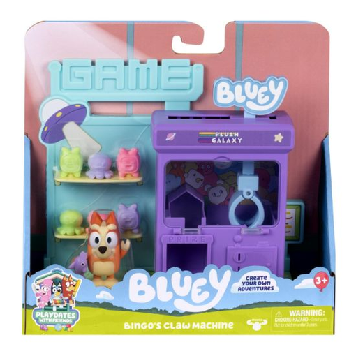 Bluey S15 Mini Playset - Bingo's Claw Machine