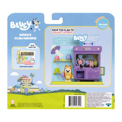 Bluey S15 Mini Playset - Bingo's Claw Machine