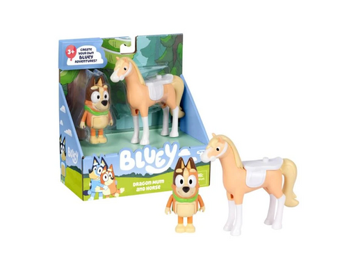 Bluey S15 Basic Vehicle - Dragon Mum & Horse