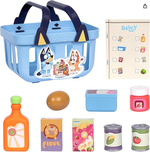 Bluey S15 Role-play Shopping Basket