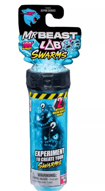 Mr Beast Lab Swarms Mystery Micro Beast Test Tube Assorted